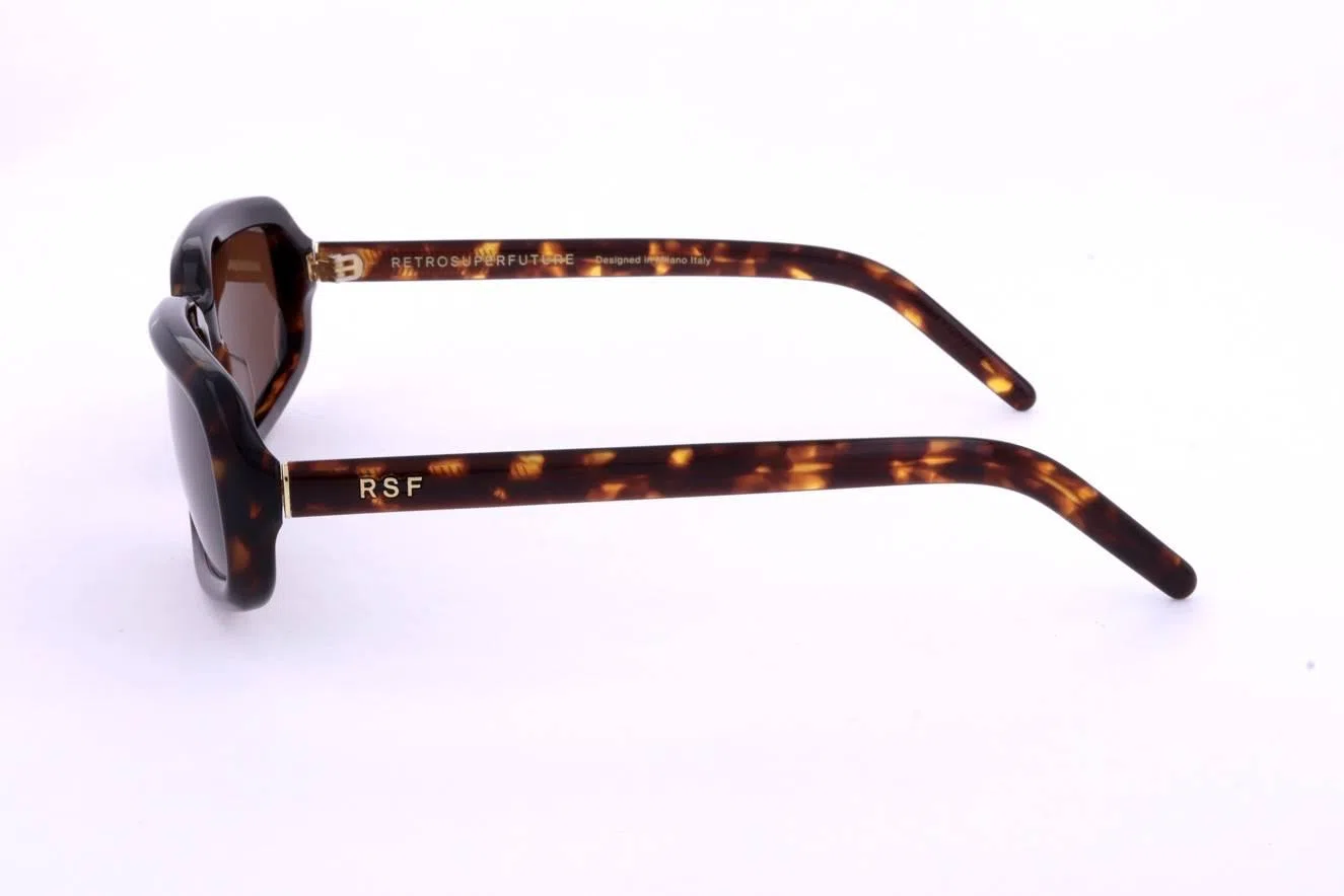 Retrosuperfuture TROLLBURNTHAVANA Sunglasses - view 4